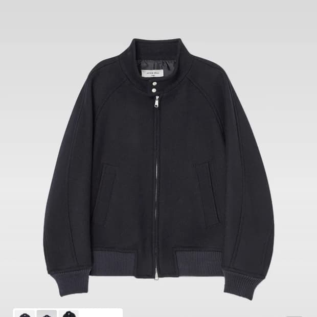 에프터프레이 리가즈 해링턴 블루종 네이비 L