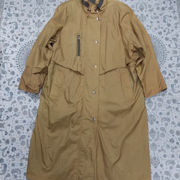 Jpn C&A 캔다 나일론 롱 자켓 46