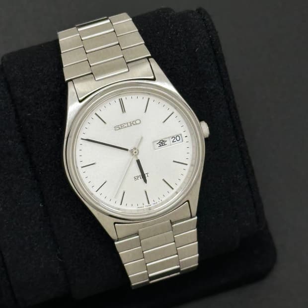 세이코 스피릿 라운드 쿼츠 시계