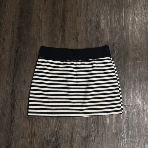striped miniskirt 스트라이프 미니스커트