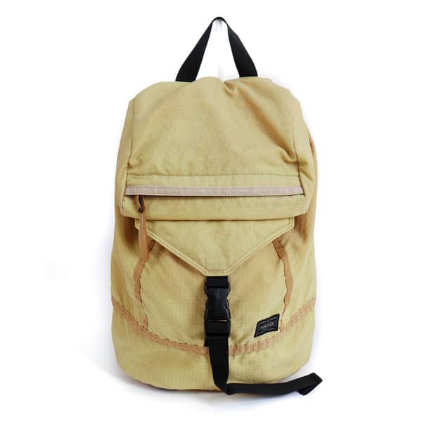 [PORTER] 옐로우컬러 립스탑 나일론 럭색