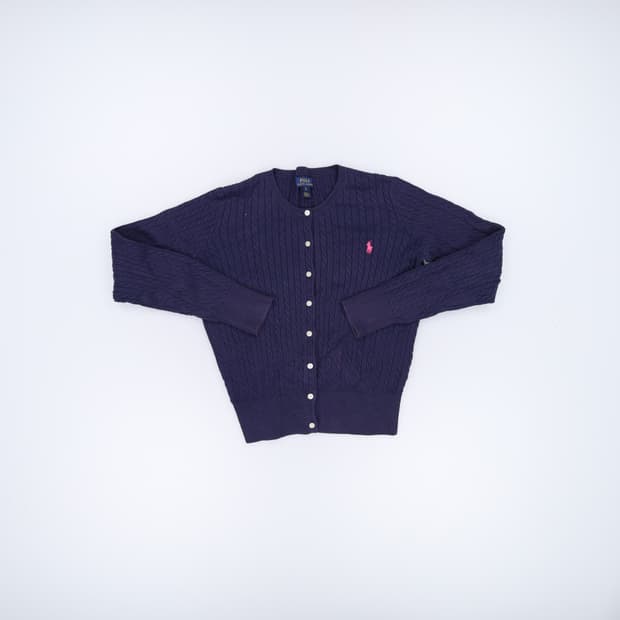 XL 폴로 키즈여성 케이블 가디건 0309H1