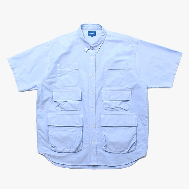  BEAMS "Outpocket Half Shirts"