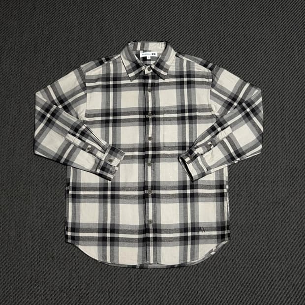 [M] Uniqlo x JW앤더슨 콜라보 플란넬 체크셔츠