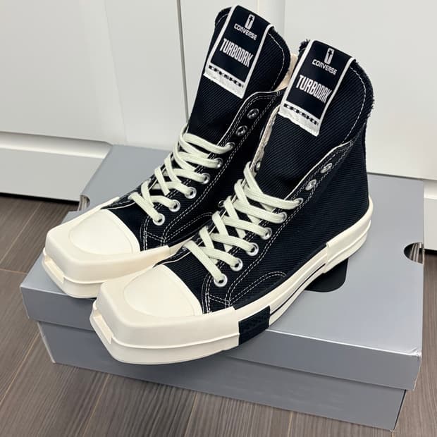 릭오웬스 / 터보다크 / 39.5