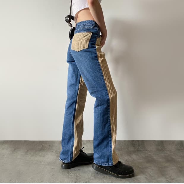 코듀로이 빈티지 데님팬츠