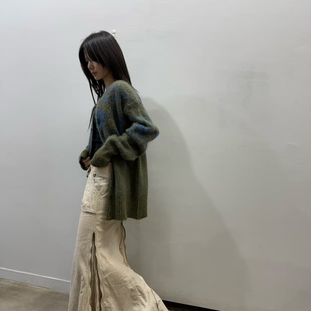 고아 멀티웨이 집업 롱 스커트