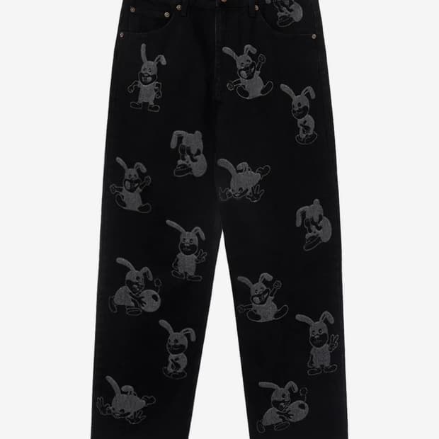LAUGHER라퍼 RICCI PANT - BLACK