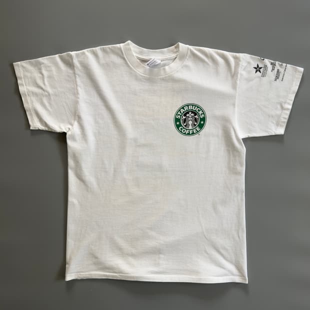 90s starbucks 빈티지 스타벅스 티셔츠