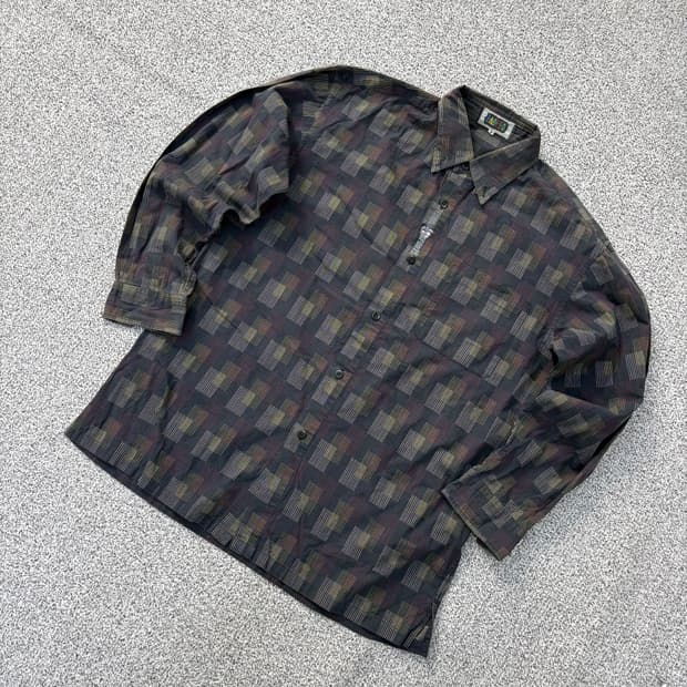 M 빈티지 남성 긴팔 셔츠 남방 0319J