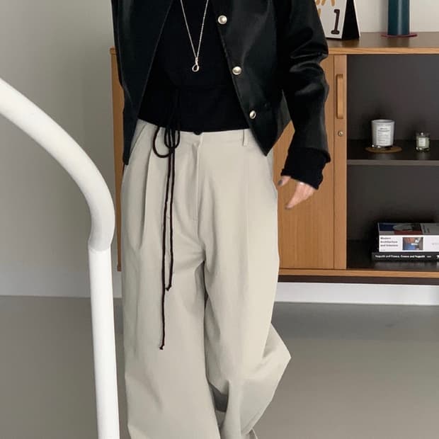 [오브나인] 루어와이드팬츠