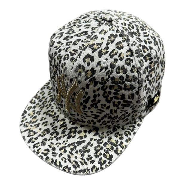 ✨ (바배) MLB 뉴욕양키즈 레오파드 호피 스냅백 