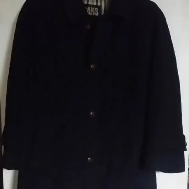 닥스 모직코트 95사이즈 블랙