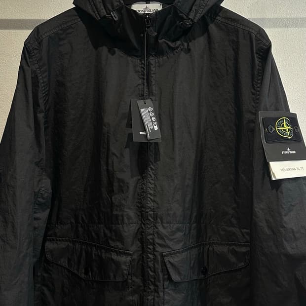 스톤아일랜드 멤브라나 3L tc 자켓 24ss 3XL(110) 블랙