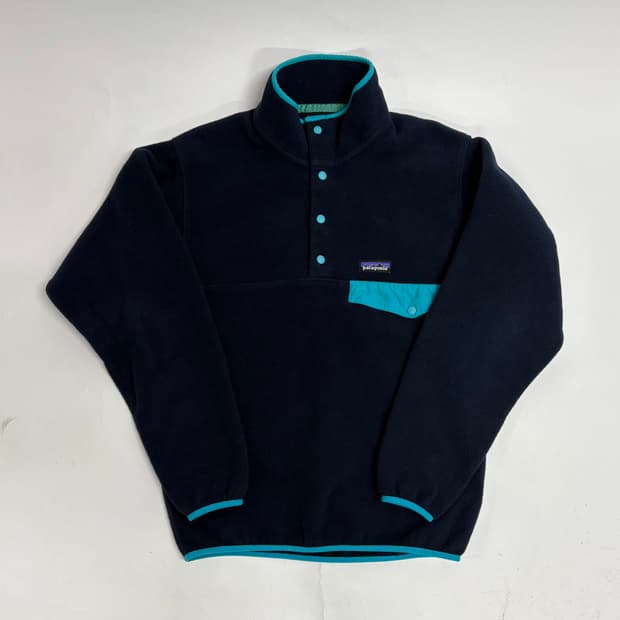 빈티지 파타고니아 신칠라스냅티 네이비 멘즈S