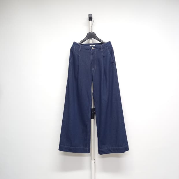 새 드파운드 춘추 와이드 통핏 데님팬츠 55