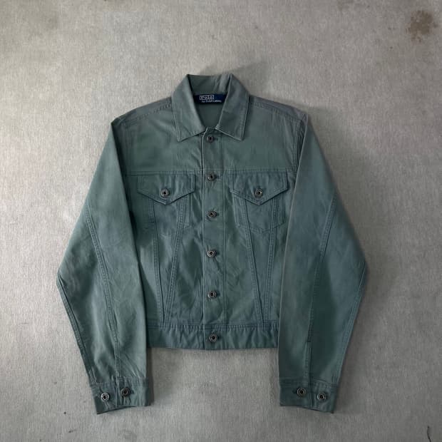 W 95 폴로랄프로렌 코튼 트러커 자켓