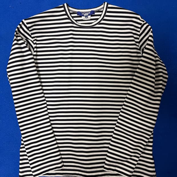 준야 와타나베 x 꼼데가르송 스트라이프 긴팔 M]