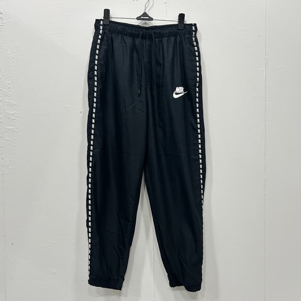 나이키 우븐팬츠 블랙 나일론 트레이닝 바지 여성 M