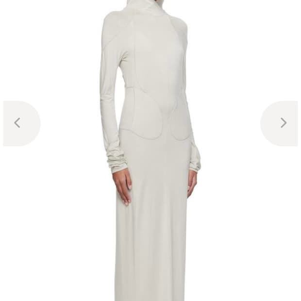 POST ARCHIVE FACTION HOODED DRESS