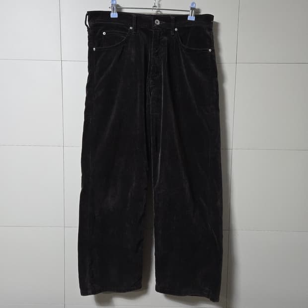 오라리 코르듀이 팬츠 다크 브라운 사이즈 3 (실측참조)