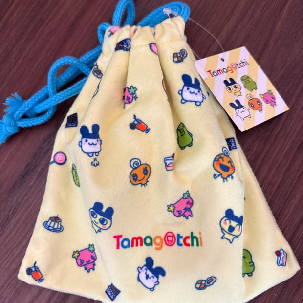 다마고치 복조리 파우치