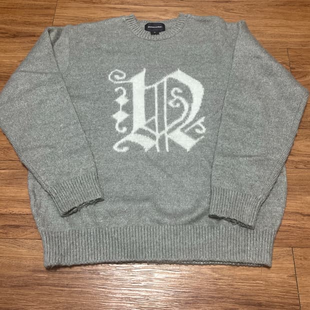 디스이즈네버댓 니트 그레이 S