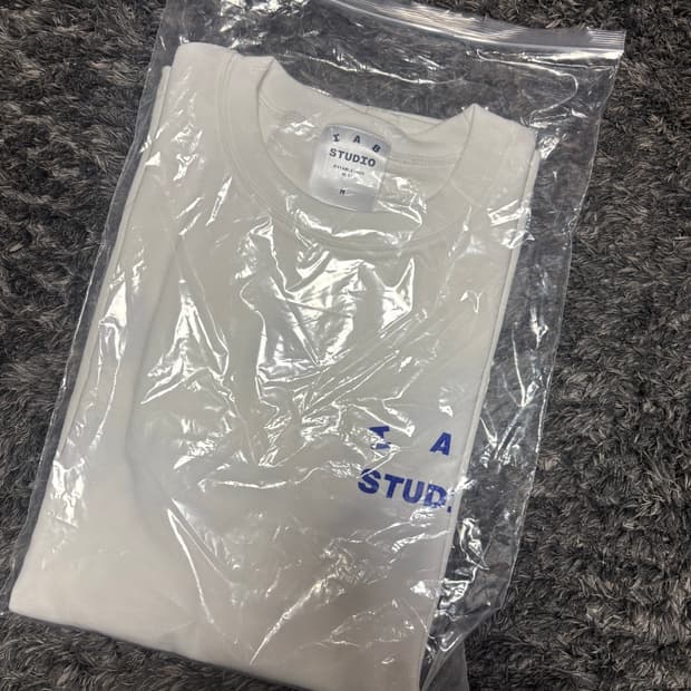 IAB 아이앱 10주년 반팔 화이트 M (새상품)