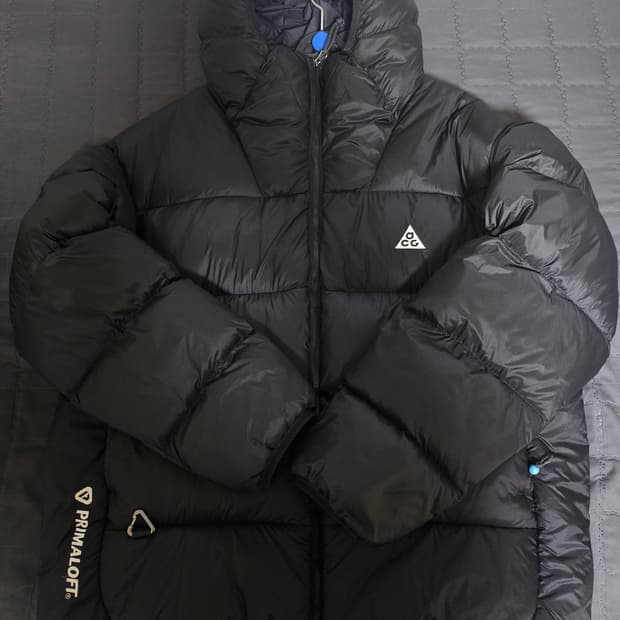 나이키 ACG 써마핏 ADV 루나 레이크 퍼퍼 자켓 블랙 - 아시아