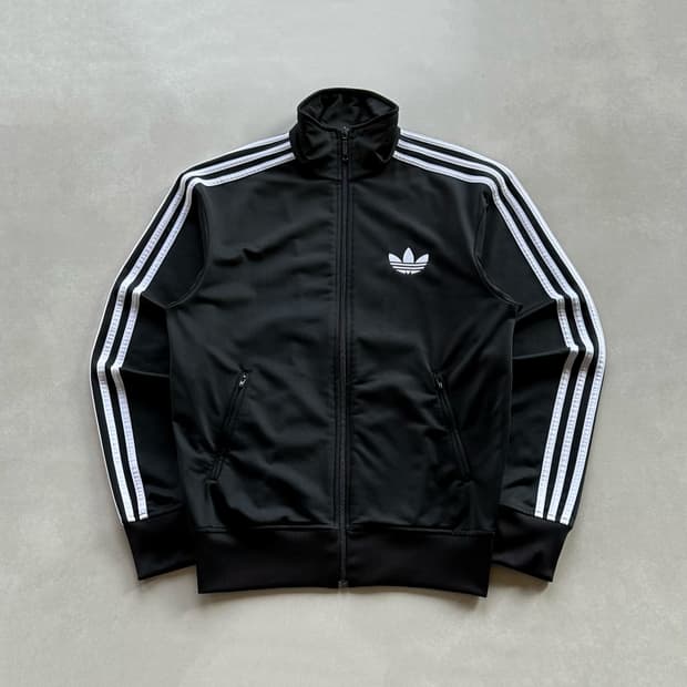 [S]아디다스 구형 파이어버드 블랙 트랙탑 져지