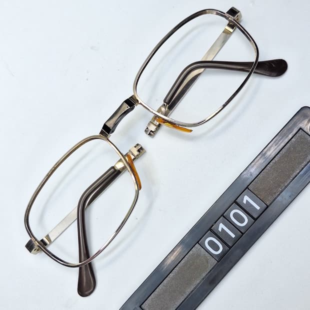 80s 일본 빈티지/ 접이식 폴딩 휴대용 안경테 수입 패션 아이웨어 클래