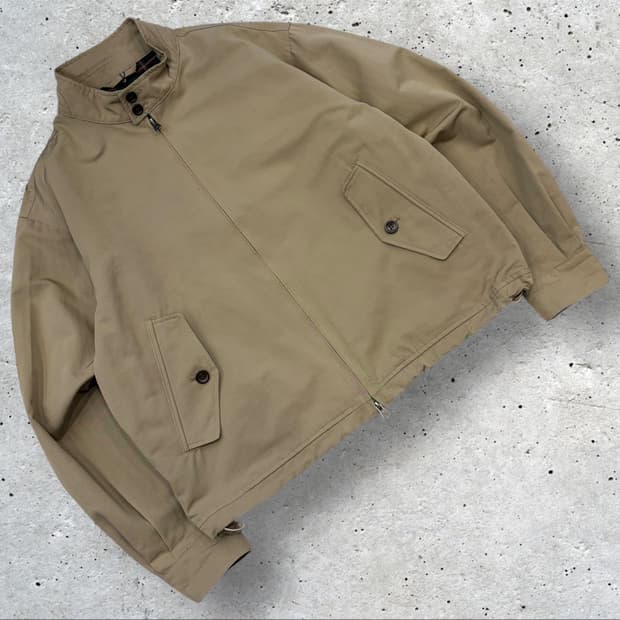 [M] 프리즘웍스 베이지 코튼 해링턴 자켓 B533