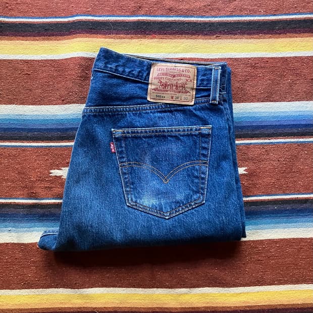 90s USA 빈티지 리바이스 501 데님 팬츠