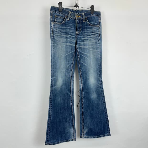 Lee Washed Bootcut Denim Pants