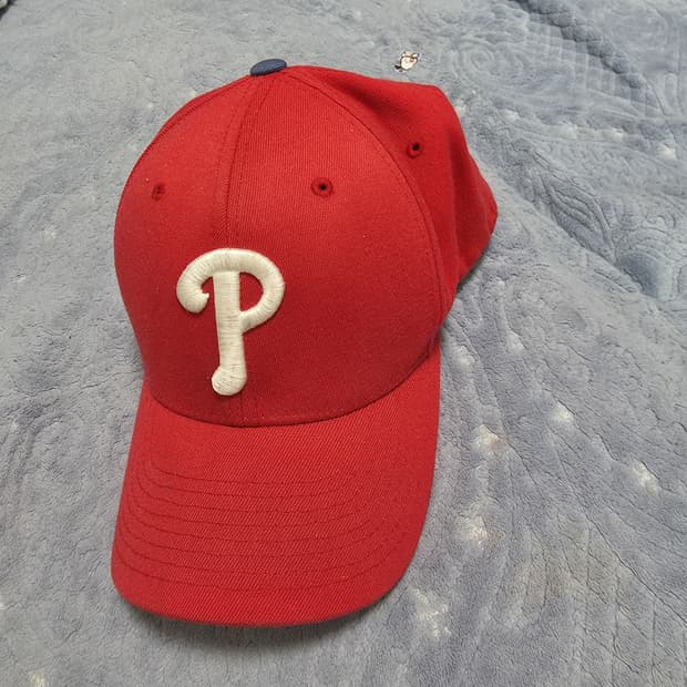필라델피아 Phillies 빨간색 야구 모자