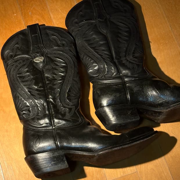 멕시코 웨스턴부츠 270 꿀매 던집니다