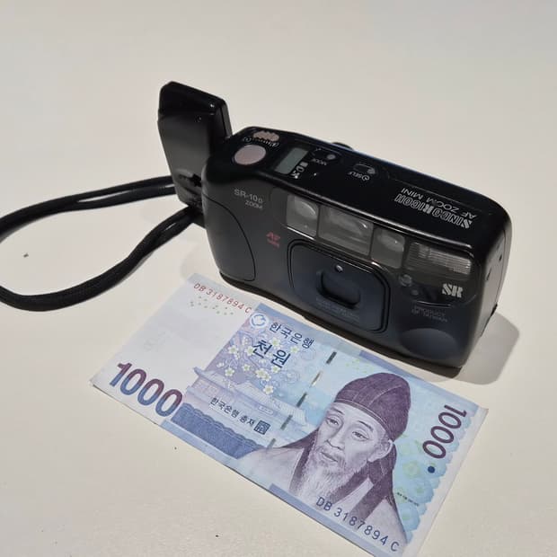 작례O 명기 리코 af zoom mini 줌 미니 필름카메라 빈티지 필카