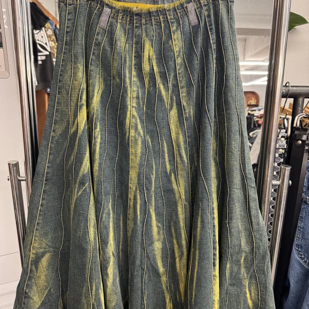 japanese vintage 컷팅 치마