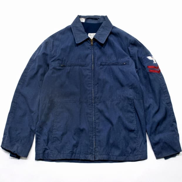 미해군 덱 유틸리티 자켓 80s 42R (100~105) 덱자켓