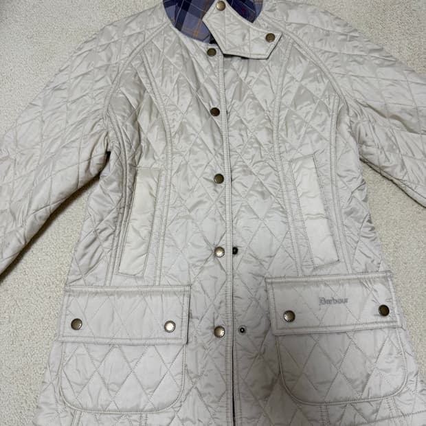 바버 퀄팅 패딩 자켓