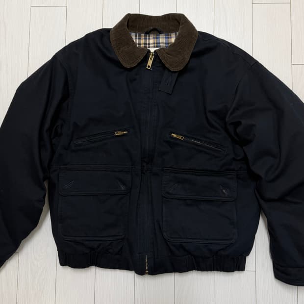 카키스 하버 다운 자켓 네이비