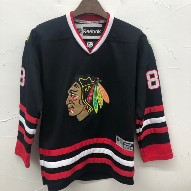 NHL 시카고 블랙호크스 하키 져지