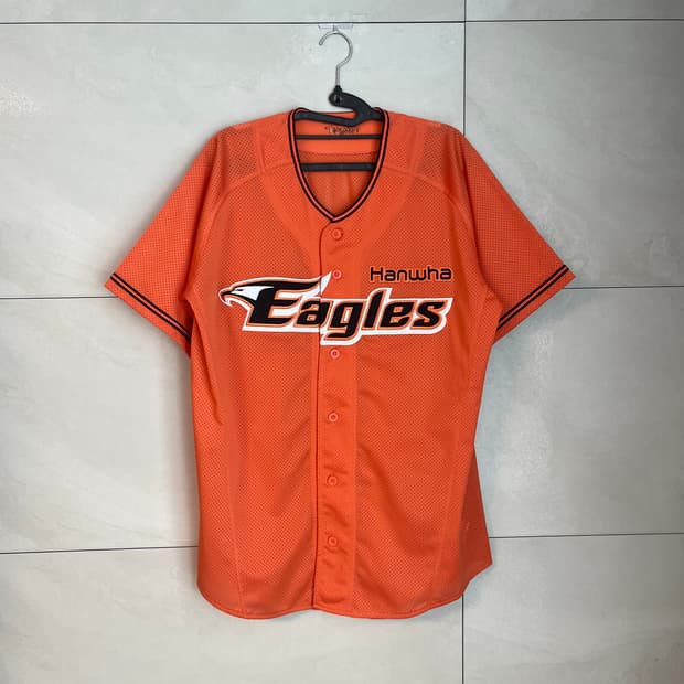 한화 이글스 레플리카 노마킹 홈 야구 유니폼 [100]