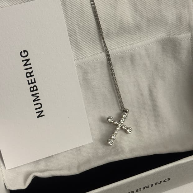 넘버링 3729 목걸이 풀박