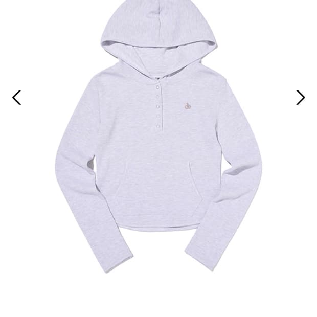 키르시 빈티지 그래픽 슬림핏 와플 후디