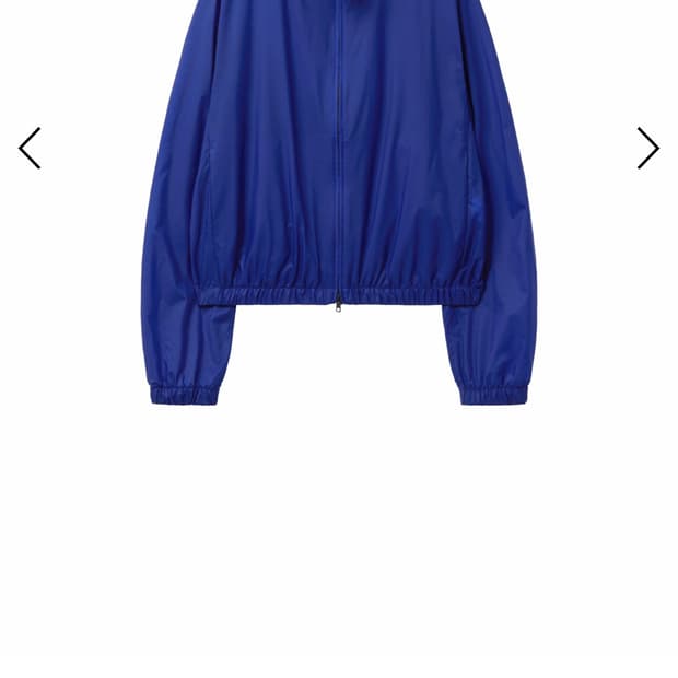 ata 에이타 하이넥 윈드재킷 블루 L