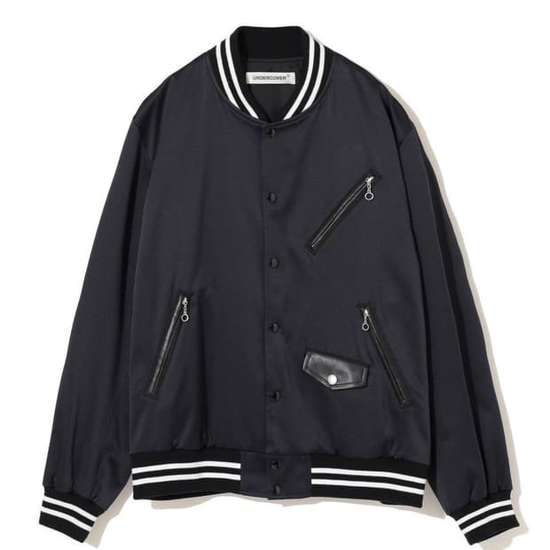 UNDERCOVER 24SS Satin Varsity Jacket 'BR
