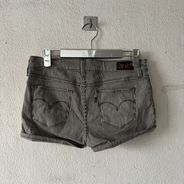 Levis pinstripe pocket shorts