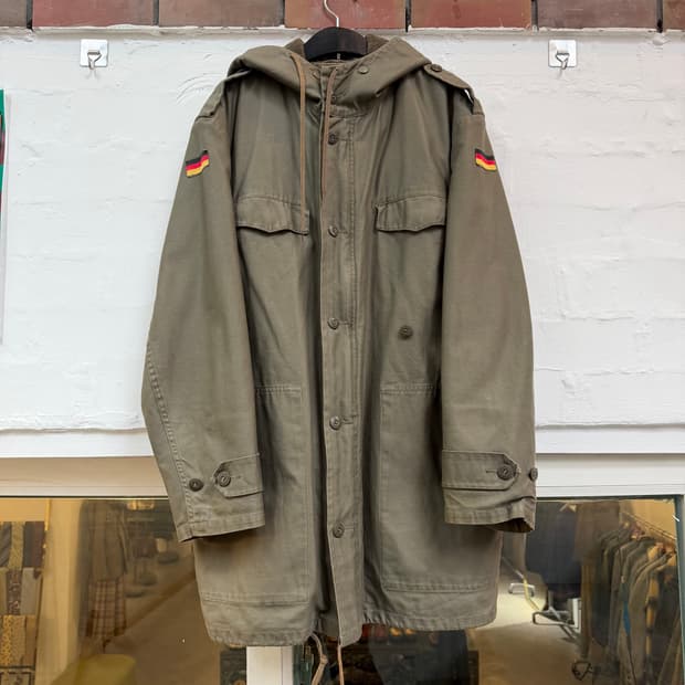 Military 80s 독일군 스노클 필드 파카 야상 L