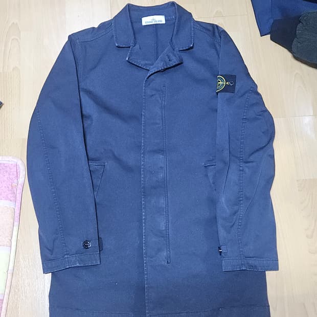 정픔 스톤아일랜드 다비드 져지 코트 s사이즈 